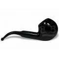 Cachimbo Montana Curvo (Aceita Filtro 9mm) Piteira Resina - EV RES PRE